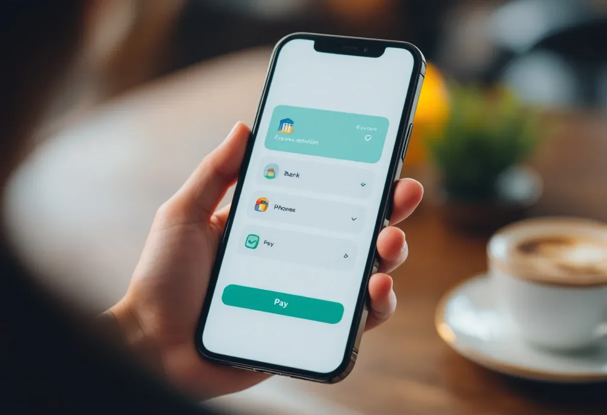 Choosing a payment method in a mobile ecommerce checkout